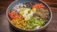 Power Quinoa Salat mit Mais-5